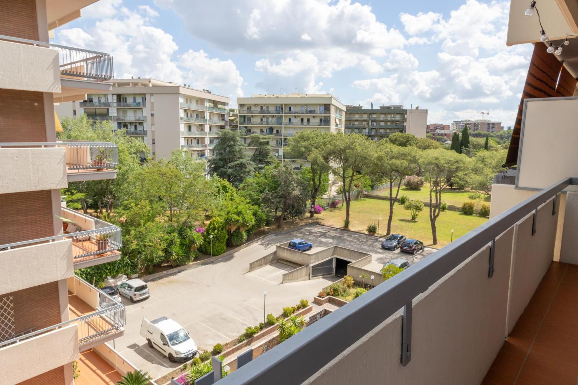 Belvedere Modern Apartment Con Parcheggio Gratuito Roma Esterno foto
